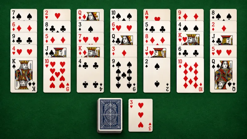 Golf Solitaire card layout